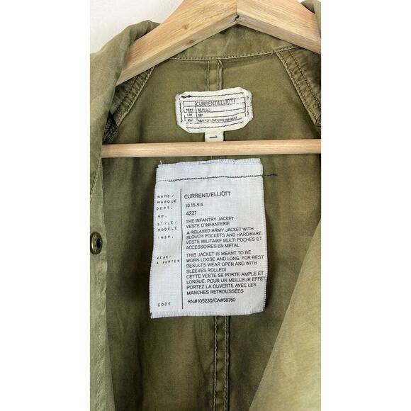 CURRENT ELLIOTT INFANTRY ARMY CAMO FIT JACKET SIZE 1/S - Picture 5 of 6